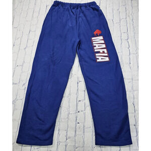 Badger Sport MENS SIZE L Buffalo Bills Sweatpants Blue Thick Soft BILLS MAFIA